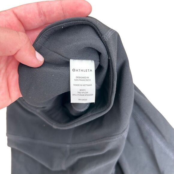 Athleta Black Skinny Ankle Leggings Size XS Pull On Yoga Workout Gym Stretch - Picture 6 of 9